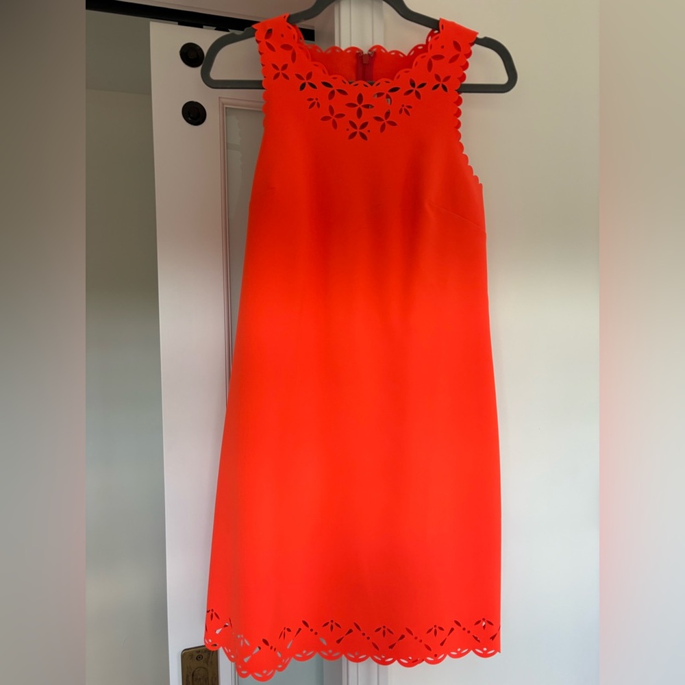 J. Crew Orange Sheath Dress